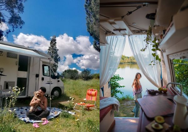 La réalité de la vie à bord d'un van