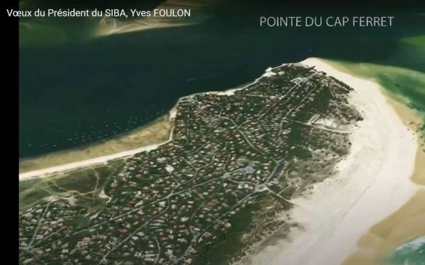 Vidéo. Des images du bassin d'Arcachon en 3D pour les vœux du Siba
