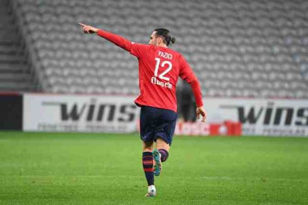 Foot - L1 - Le milieu de Lille Yusuf Yazici élu joueur du mois de décembre en Ligue 1
