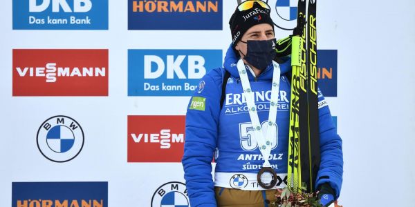 Biathlon : Quentin Fillon Maillet s'offre un podium à l'arraché à Antholz-Anterselva
