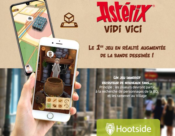 Astérix Vidi Vici, un jeu mobile façon Pokémon Go chez les Gaulois