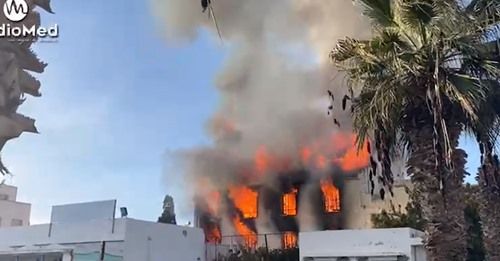 Nabeul: Un incendie monstre au centre-ville