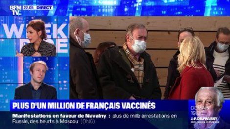Plus d'un million de Français vaccinés - 23/01