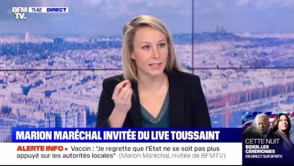 Marion Maréchal: « Ce sont des journalistes du Monde et de Libération qui sont en charge de la modération sur Facebook ! »