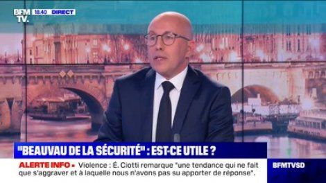 Éric Ciotti (LR): "La loi sécurité globale c'est un gadget, ce sont des mesurettes"