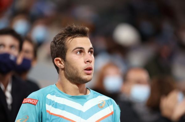 Tennis : Hugo Gaston cale d'entrée à Quimper