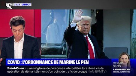 Le choix de Max: Après la chloroquine, Marine Le Pen vante un autre traitement - 25/01