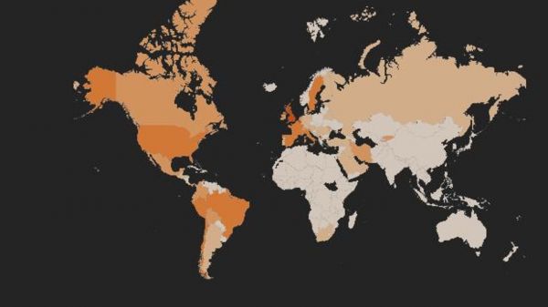 CARTE - Coronavirus : voici les pays où la mortalité est la plus forte