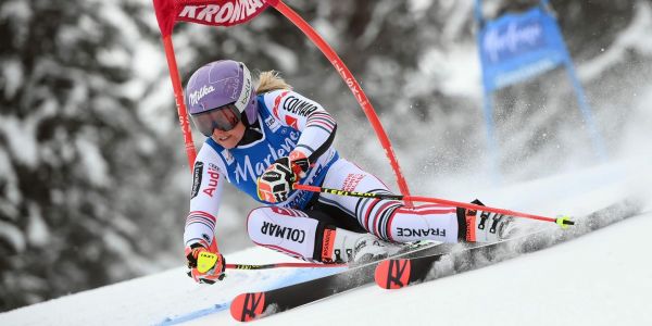 Coupe du monde de ski alpin : la Française Tessa Worley s'impose sur le géant de Kronplatz