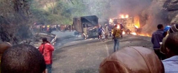Cameroun: 53 morts brûlés dans l'accident d'un bus