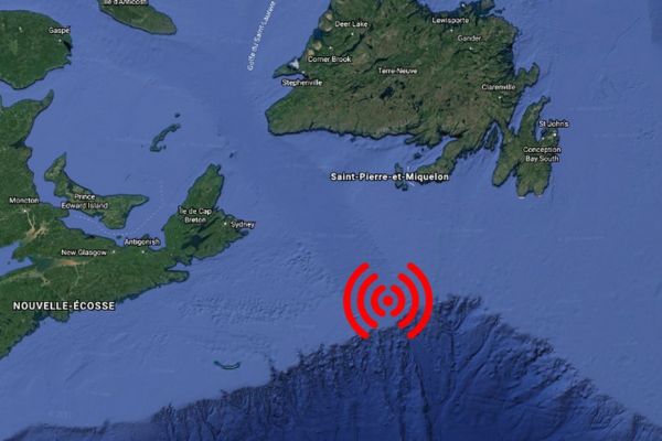 Un séisme détecté au large de Saint-Pierre et Miquelon