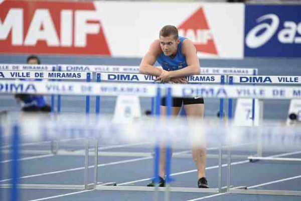 Athlé - Indoor - ChF - Couac sur le 60m haies des Championnats de France pour Kévin Mayer