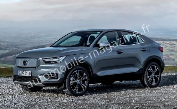 Le nouveau Volvo C40 électrique révélé le 2 mars