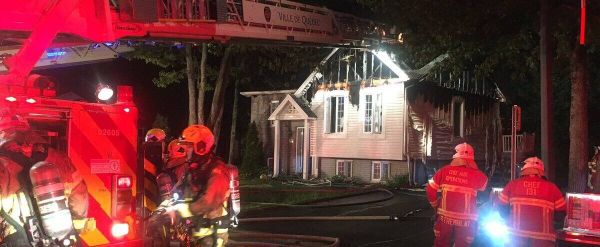 Québec: incendie dans un bâtiment résidentiel