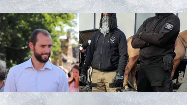 Le député Houbron et ses nouveaux amis de AVA.