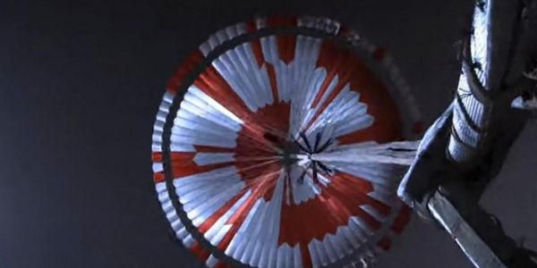 Des internautes déchiffrent un message caché dans le parachute du rover de la NASA sur Mars