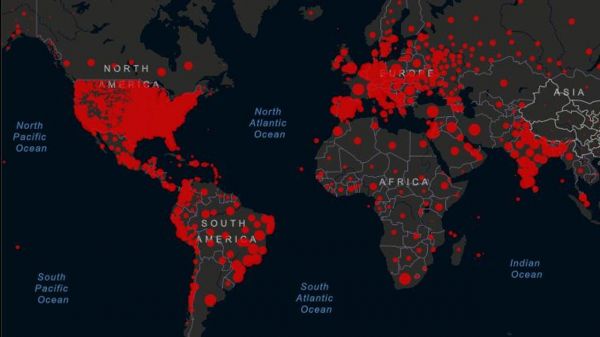 CARTE - Covid-19 : l'épidémie a fait près de 2,5 millions de morts à travers le monde