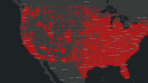 CARTE - Covid-19 : plus de 504.000 décès aux États-Unis