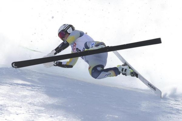 Val di Fassa - Deux lourdes chutes lors du super-G