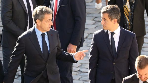Affaire des "écoutes" : Gérald Darmanin assure Nicolas Sarkozy de son "soutien amical"