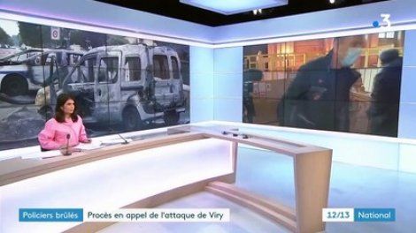 Policiers brûlés à Viry-Châtillon : 13 jeunes accusés jugés en appel à Paris