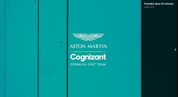 F1 2021 – Aston Martin AMR21 : la révélation en direct