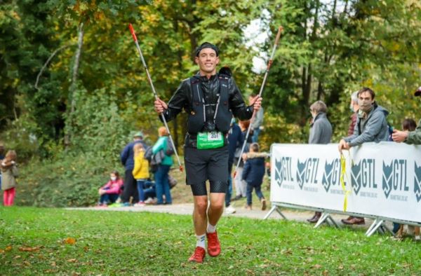 Pour ses 37 ans, Laurent va courir un marathon dans Paris, dont le tracé dessine une carte de France
