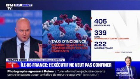 Story 4 : L'exécutif ne veut pas confiner l'Île-de-France - 03/03
