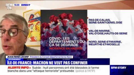 Covid : Emmanuel Macron ne veut pas confiner l'Île-de-France - 03/03