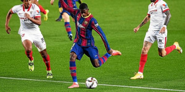 Stade Rennais. Le but exceptionnel de Dembélé avec Barcelone [Vidéo]