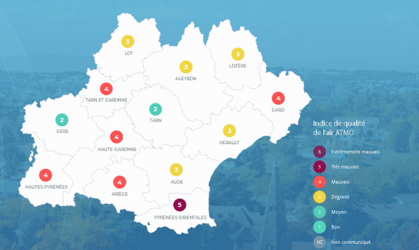 Alerte pollution aux particules fines en Haute-Garonne