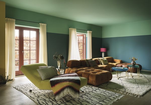 Comment utiliser la peinture pour structurer une pièce ?