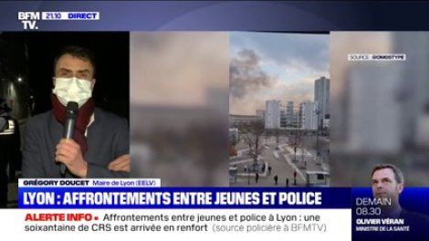 Grégory Doucet sur les affrontements à Lyon: "On a prévu une présence de la police nationale et de la police municipale plus importante"