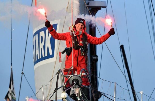 Dernier du Vendée Globe, le Finlandais Ari Huusela est arrivé aux Sables-d'Olonne
