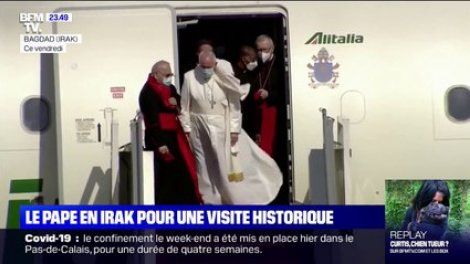 En visite en Irak, le pape François a lancé un message de paix