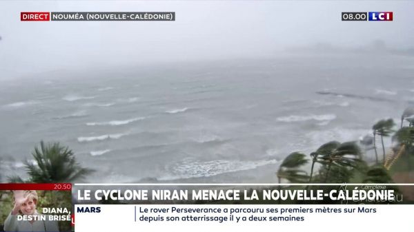 Cyclone Niran : la Nouvelle-Calédonie en alerte maximale
