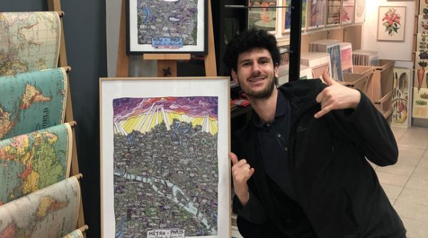 Colorés et enfantins, les plans de villes et de métro d'Alcatela en mettent plein la vue