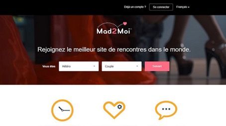 Site et application de rencontres amicales et amoureuses MAD2MOI