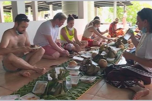 Un dimanche de Pâques à la wallisienne pour les 72 réservistes sanitaires de la Métropole.