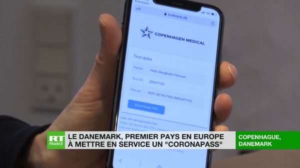 Passeport vaccinal : le Danemark lance son «Coronapass»