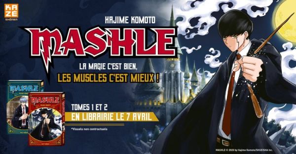 Avis Manga Kazé – Mashle (tome 1)