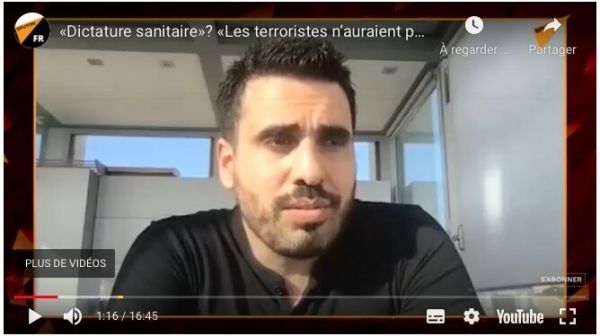 Idriss Aberkane : la dictature sanitaire, « on y est déjà » - vidéo