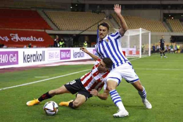 Foot - ESP - La Real Sociedad et l'Athletic Bilbao dos à dos en Liga