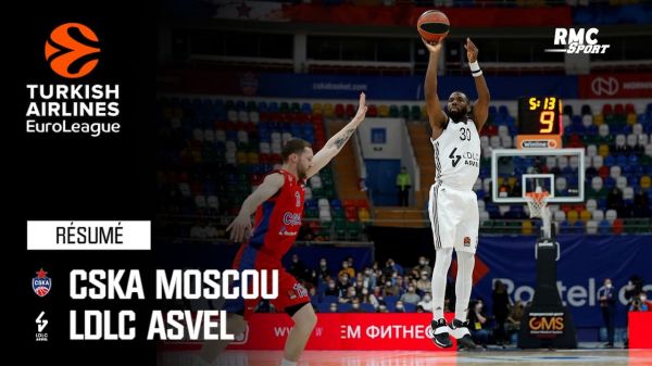 Résumé : CSKA Moscou 88-70 ASVEL - Euroleague