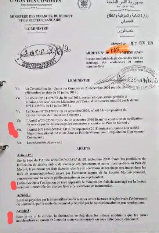 Un Scanner Pour Rendre la Vie Plus Chère, Appauvrir le Citoyen