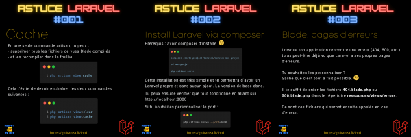 Les astuces Laravel