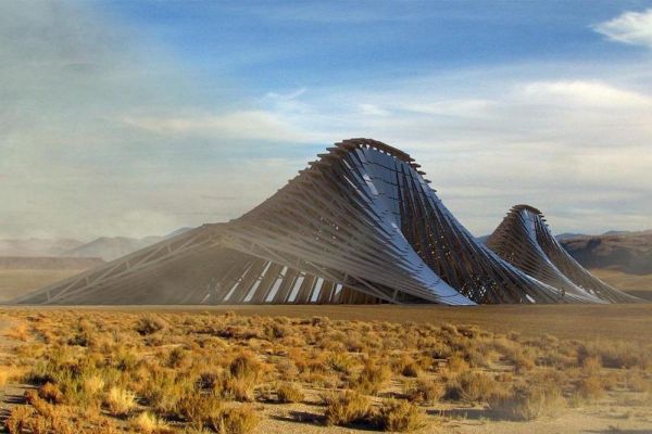 Cette immense structure solaire a été conçue pour alimenter le Burning Man en énergie