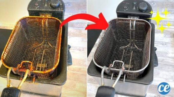Friteuse Très Sale ? L'Astuce Pour la Nettoyer à Fond SANS Effort.