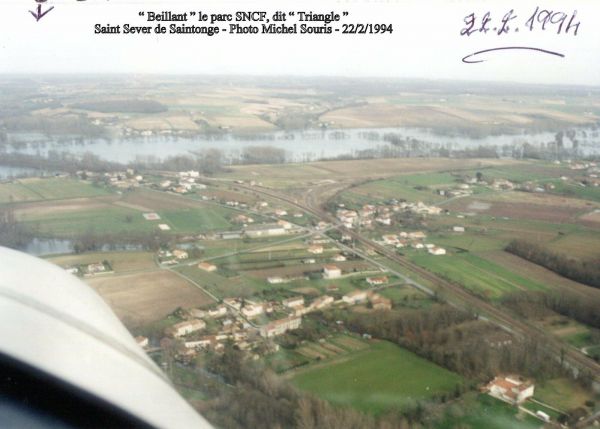 6 - St Sever de Saintonge - Beillant - Il avait 19 ans et travaillait pour la SNCF en été 1944