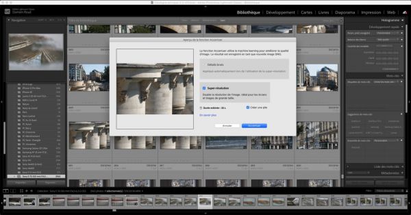 Mise à jour Lightroom et Photoshop : versions natives pour Mac M1, Super Resolution et autres nouveautés